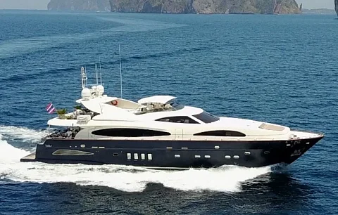 Astondoa — 104ft Astondoa GLX Charter Phuket to Phi Phi Islands