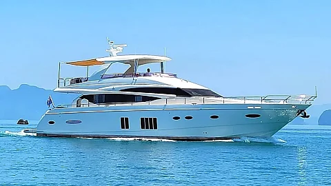 Mauritius — 78ft Princess Yacht Charter Phuket to Phi Phi Islands