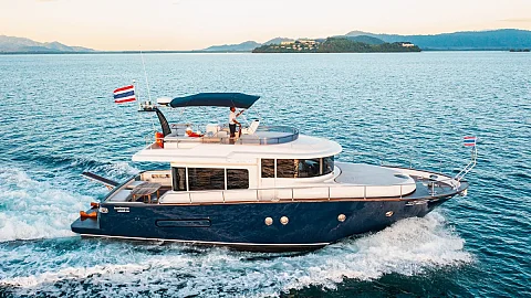 Ariella — 51ft Apreamare / Ferretti Charter Krabi to Nui Bay